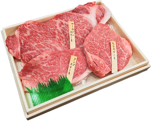 仙台牛ステーキ食べ比べセット